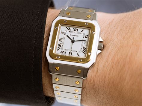 cartier the santos|cartier santos carree gold.